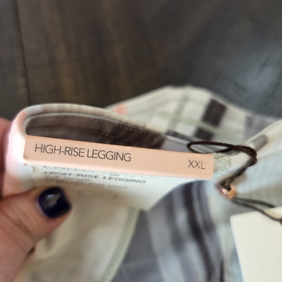 Callia Powermove 7/8 Leggings in women's XXL with a "Succulent Green" geometric - Picture 8 of 12